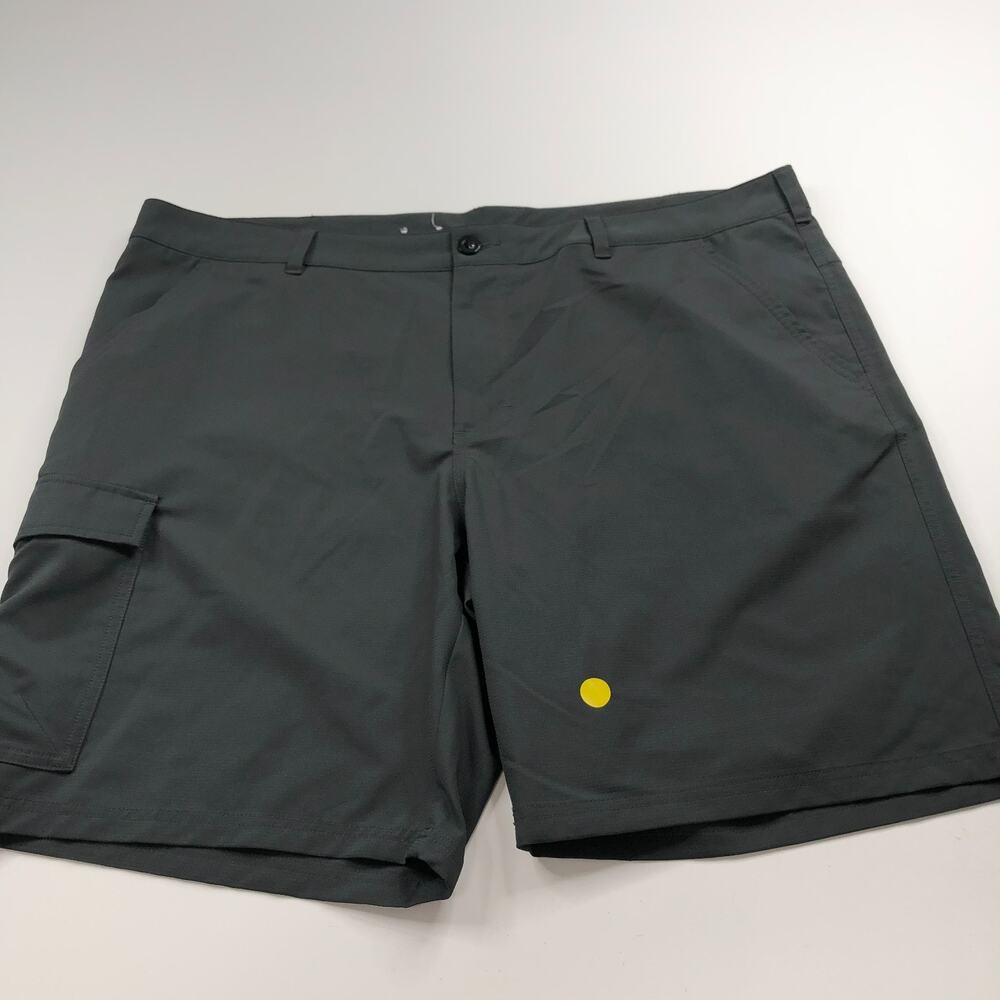 Columbia 44 (Fit 45W) Omni Shade Trek Trail Cargo 9" Shorts Gray PLS READ